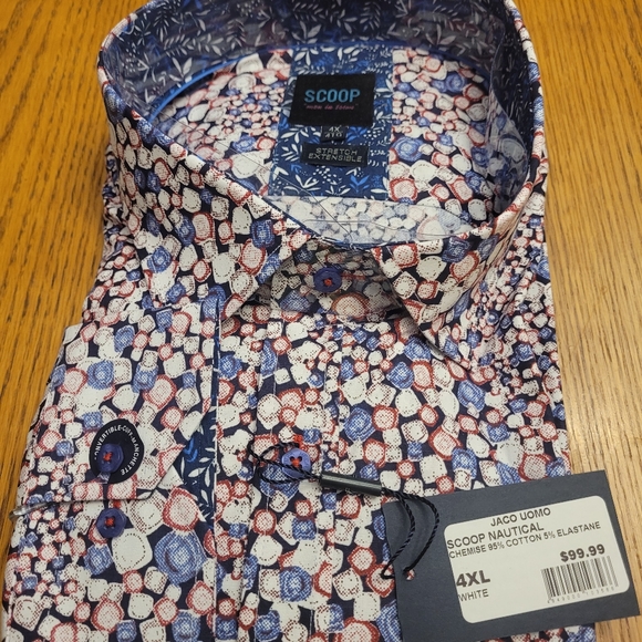 Man's big & Tall Long sleeves Shirt - Picture 5 of 5